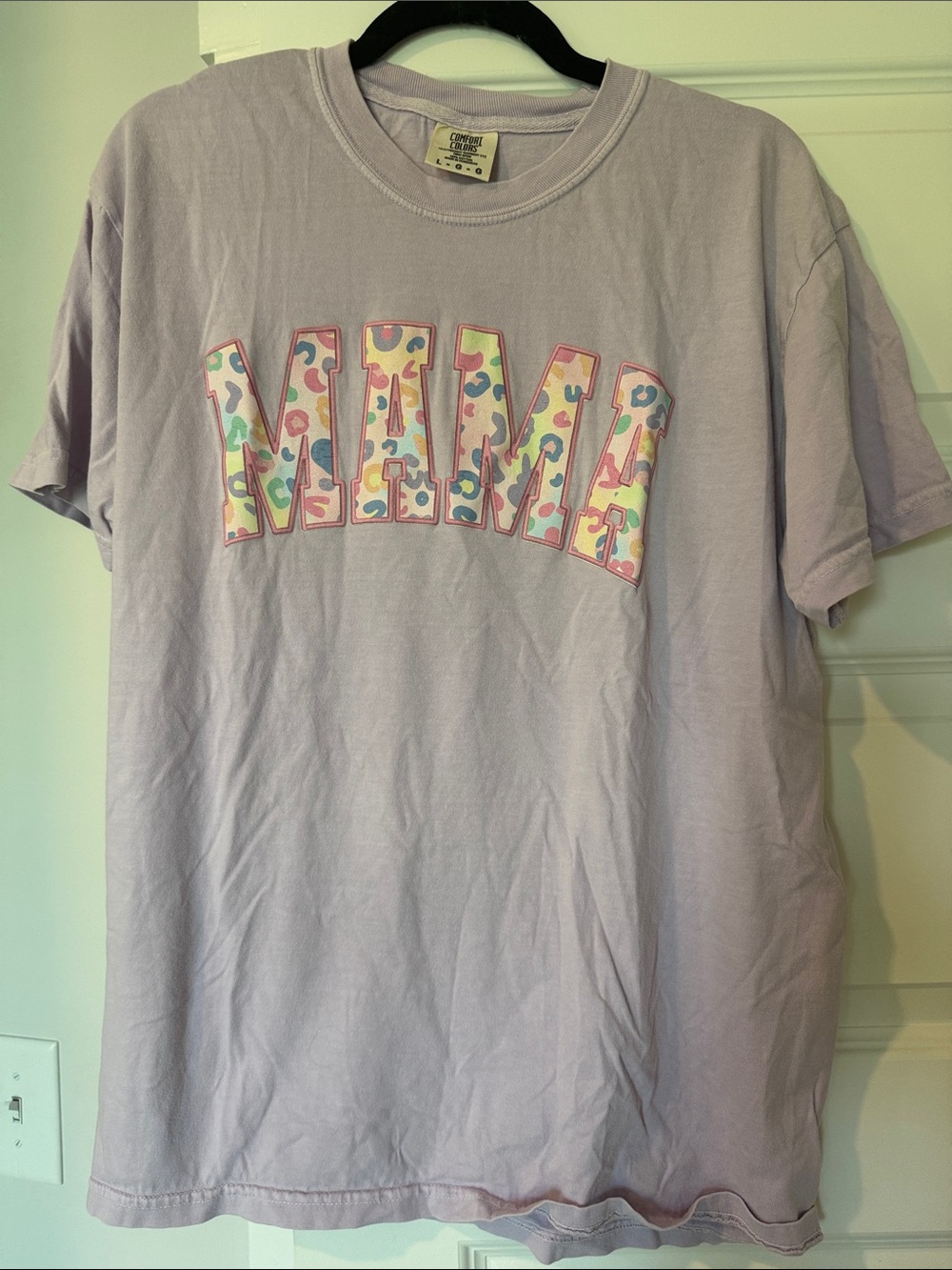 Mama Leopard Print Tshirt